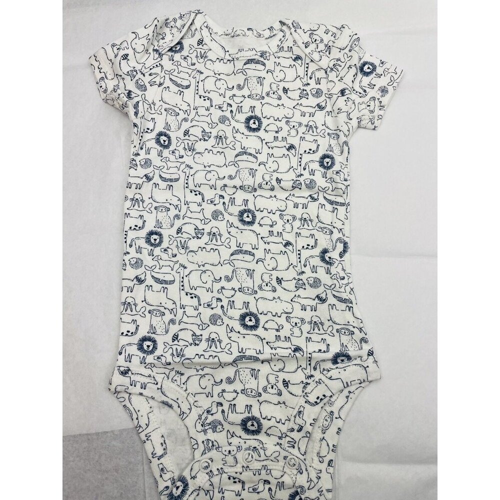 Carter's Baby Boy 5 Pack  Bodysuit Set  12 Months 100%Cotton - Picture 4 of 8